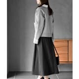 バイカラークルーネックスポンジニットカーディガン | rps | 詳細画像11 