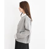 バイカラークルーネックスポンジニットカーディガン | rps | 詳細画像23 