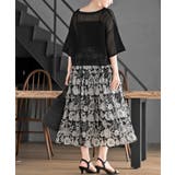 透かし編みワイドニットプルオーバー | rps | 詳細画像21 