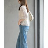 透かし編みワイドニットプルオーバー | rps | 詳細画像3 