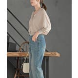 麻タッチＶネックニットカーディガン | rps | 詳細画像11 