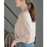 麻タッチＶネックニットカーディガン | rps | 詳細画像15 