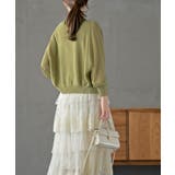 麻タッチＶネックニットカーディガン | rps | 詳細画像20 