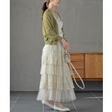 麻タッチＶネックニットカーディガン | rps | 詳細画像21 