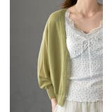 麻タッチＶネックニットカーディガン | rps | 詳細画像22 