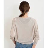 麻タッチＶネックニットカーディガン | rps | 詳細画像27 