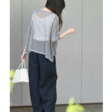 透かし編みラメニットプルオーバー | rps | 詳細画像4