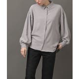 グレー | ボリュームスリーブBIGシルエットブラウス | rps