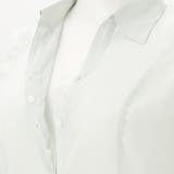 大きいサイズ シャツVer3.5 シアーグリーン・スキッパー(SP-513) | Ruiglamourous | 詳細画像8