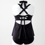 水着 レディース フレアビキニ 3点セット・黒（SP590） | Ruiglamourous | 詳細画像10 