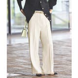 シークレットゴム・センタープレススラックス | RUIRUE BOUTIQUE | 詳細画像1