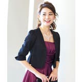 ネイビー(N) | レースボレロジャケット | RUIRUE BOUTIQUE