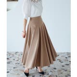 フレア/ベージュ(BE) | 選べる3typeシルエットスカート | RUIRUE BOUTIQUE