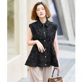 【洗える】パールボタン・レースペプラムジレ | RUIRUE BOUTIQUE | 詳細画像11