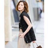 【洗える】パールボタン・レースペプラムジレ | RUIRUE BOUTIQUE | 詳細画像12