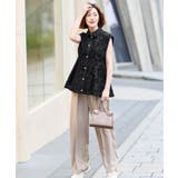 【洗える】パールボタン・レースペプラムジレ | RUIRUE BOUTIQUE | 詳細画像14