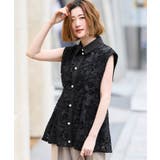 【洗える】パールボタン・レースペプラムジレ | RUIRUE BOUTIQUE | 詳細画像15