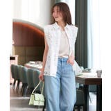 【洗える】パールボタン・レースペプラムジレ | RUIRUE BOUTIQUE | 詳細画像5