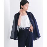 スモールドット/ネイビー(NE) | シアードットテーラードジャケット | RUIRUE BOUTIQUE
