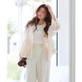 シアーメッシュ ダンボールテーラードジャケット | RUIRUE BOUTIQUE | 詳細画像10