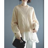 ビックカラーケーブルニット | RUIRUE BOUTIQUE | 詳細画像12 