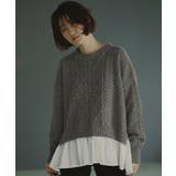ビックカラーケーブルニット | RUIRUE BOUTIQUE | 詳細画像15 
