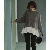 ビックカラーケーブルニット | RUIRUE BOUTIQUE | 詳細画像18 