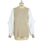 フリルスリーブプルオーバーニット | RUIRUE BOUTIQUE | 詳細画像12
