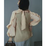フリルスリーブプルオーバーニット | RUIRUE BOUTIQUE | 詳細画像15