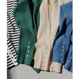 選べるデザイン 静電気防止ボタンスリーブリブニット | RUIRUE BOUTIQUE | 詳細画像24