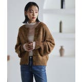 前後2WAYミックスラメカラー糸ニットカーデ | RUIRUE BOUTIQUE | 詳細画像11