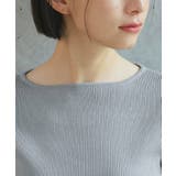 選べるデザインボタンハーフスリーブリブニット | RUIRUE BOUTIQUE | 詳細画像21