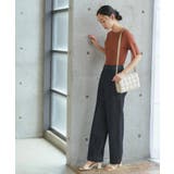 選べるデザインボタンハーフスリーブリブニット | RUIRUE BOUTIQUE | 詳細画像8