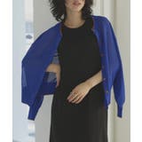 ブルー(BU) | 2WAYシアーバイカラーサマーカーデ | RUIRUE BOUTIQUE
