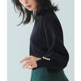 選べるデザインパールボタンアンチピリングニット | RUIRUE BOUTIQUE | 詳細画像17