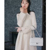 リブニット&膨れジャガードワンピース | RUIRUE BOUTIQUE | 詳細画像15
