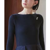 リブニット&膨れジャガードワンピース | RUIRUE BOUTIQUE | 詳細画像7