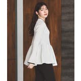 スポンディッシュボリュームぺプラムニット | RUIRUE BOUTIQUE | 詳細画像13