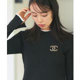 スポンディッシュボリュームぺプラムニット | RUIRUE BOUTIQUE | 詳細画像3