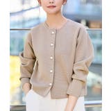 ベージュ(2BE) | 【選べるデザイン】スポンディッシュボックスカーディガン | RUIRUE BOUTIQUE