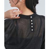バックパールシアーパフニット | RUIRUE BOUTIQUE | 詳細画像14