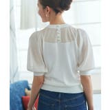 バックパールシアーパフニット | RUIRUE BOUTIQUE | 詳細画像5