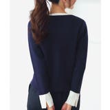 衿リボンバイカラーニット | RUIRUE BOUTIQUE | 詳細画像10