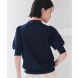 衿つきパフスリーブニットカーデ | RUIRUE BOUTIQUE | 詳細画像22