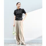 パールボタンヘンリーポロニット | RUIRUE BOUTIQUE | 詳細画像14