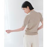 パールボタンヘンリーポロニット | RUIRUE BOUTIQUE | 詳細画像19