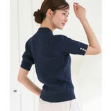 パールボタンヘンリーポロニット | RUIRUE BOUTIQUE | 詳細画像27