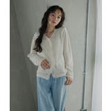 ウールモヘアブレンドレースカーディガン | RUIRUE BOUTIQUE | 詳細画像6