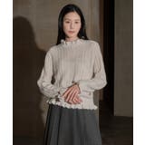 ウールモヘアブレンドフリルプルオーバー | RUIRUE BOUTIQUE | 詳細画像12