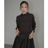 ウールモヘアブレンドフリルプルオーバー | RUIRUE BOUTIQUE | 詳細画像16